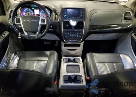 2012 Chrysler Town & Country Touring из США, поврежденный, VIN 2C4RC1BGXCR325845